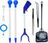 Coral Reef Grabber and Feeder, Aquarium Veggie Feeder and Food Clip, Anti-Rust Kits for Coral Feeding