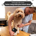 Large Black Slicker Dog Brush - Effortless Detangling for Your Pet