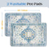 2 Pack 40"x26" Washable Pee Pads for Dogs, Reusable Puppy Training Pads Super Absorbent Waterproof Dog Training Pads