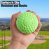12 Pack 9-Inch Baseballs Dimpled Baseballs, Pitching Machine Balls for Hand-Eye Coordination, Hitting and Fielding