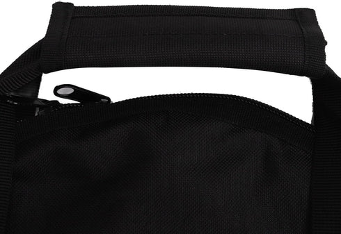 15.7412.6in 30cm/11.8in Tissting Black Skillet Bag, Waterproof Oxford Cloth Frying Pan Bag Grill Plate Carry Case