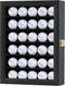 DisplayGifts Golf Ball Display Case for 30 Golf Balls, Display Cabinet Great