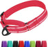 CollarDirect Reflective Martingale Dog Collar, Heavy Duty Nylon Training for Small Medium Large Dogs (S, Neck 11"-15",