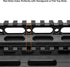 UTG 13 Super Slim Slots Picatinny Riser Mount