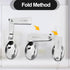 Replacement Foldable Spoon and Fork Set for Thermos Funtainer 16oz Food Jar, Stainless Steel, Dishwasher Safe