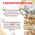 Amazing Dog Treats - Beef Cheek Rolls Mega Thick (Bully Dust Flavor, 5-6" - 8 Count) - Safe Rawhide Alternative