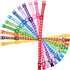 YOY 12 pcs/Set Soft Nylon Puppy Whelping ID Collars - Adjustable Reusable Washable Baby Dog ID Bands