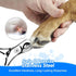 Trimmer Set, Professional Stainless Steel Dog Cat Nail Clippers & Sharp Blades for Precise Cutting, Easy-Grip Ergonomic