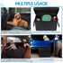 300lbs Off(1 Pack) Car Back Seat Extender for Dogs up to Car Seat Extender Back and Front Gap Filler with Storage