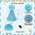 Mihachi Dog Birthday Party Supplies - Bandana and Hat with Number, Triangle Scarf for Decoration Gift for Small Medium