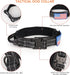 KCUCOP Tactical Dog Collar with Handle, Adjustable Military Collar with Metal Buckle and Patches for Large Dogs