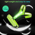 LED Reflective Light Up Safety Running Vest - High Visible Adjustable Gear for Biking, Walking at Night