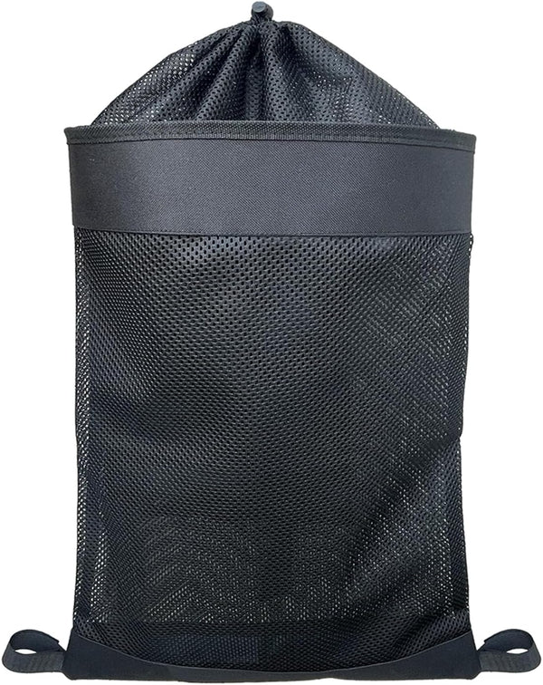 Golf Push Cart Storage Bag, Organizer with Mesh Closure, Push Cart Accessories