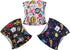 CuteBone Dog Diapers Male Washable Belly Band for Male Dogs Wraps Black 3pcs a Pack DM54M