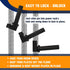 Yes4All J-Hooks 2x2, Weight Holder Attachment 2x2 & Squat Rack Spotter Arms 2x2 / Combo Power Rack Accessories