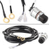 Golf Cart Horn Kit with Floor Mount Button for EZGO, Club Car, Ya-ma-ha, 12V