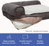 Dog Bed Liner, Premium Durable Waterproof Heavy Duty Machine Washable Material, Large, Tan