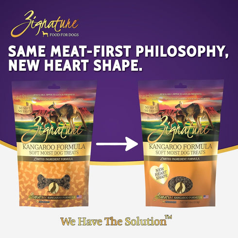 Zignature Kangaroo Soft Moist Treats for Dogs