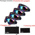Ski Goggles Pack of 4 - Snowboard Motorcycle Tactical Combat Military Glasses