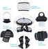 X XBEN Thicken Climbing Harness, Protect Waist Safety Gear, Wider Half Body Harness for Roofing and Climbing