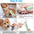 Dog Nail Grinder, 2-Speed Rechargeable Nail Trimmers for Large, Medium & Small Dogs, Quiet Grooming Tool for Cats