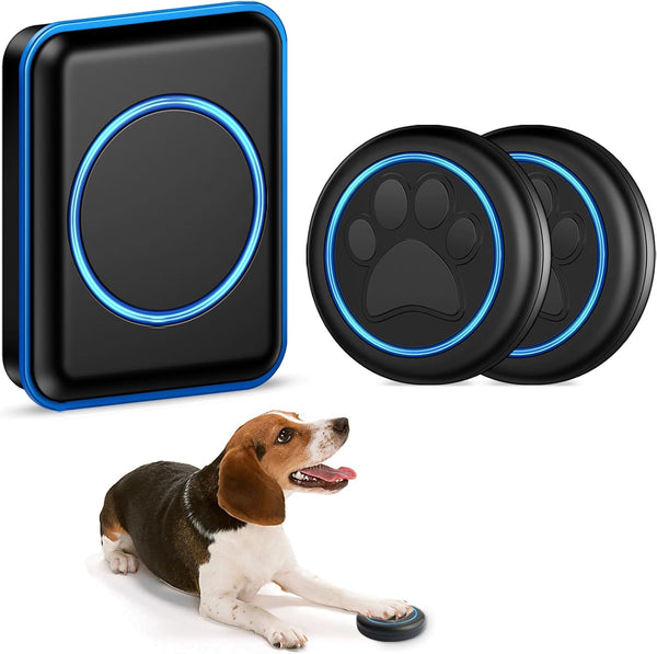 Full House Dog Doorbell for Potty Training, Wireless Pet Doggie Door Bell