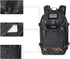 MOSISO 30L Tactical Backpack, Military Daypack with USA Flag Patch & USB Charging Port, Night Camouflage