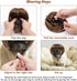 Dog Costume Cat Apparel, Curly Braids Headgear Wigs, Cute Funny Pet Hair Accessories (flax)