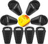 Small Kayak Scupper Plugs Kits - Drain Holes Stopper with Silicone Handle, Universal Kayak Plugs (8Pcs)