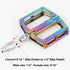 Hikenture Bike Pedal Adapter 9/16" to 1/2" Bicycle Pedals Chrome Molybdenum Steel (Pair) by Hikenture
