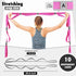 Stretching Strap,Non-Elastic Yoga Straps Stretch Band with Letters & Remarks10 Loops for Physical Therapy,Exercise, Pilates, Dance,Gymnastics by LXLOVESM