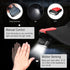klarus HC3 Rechargeable Motion Sensor Cap Visor Light - 100 Lumens COB LED Clip-on Hat Light for Fishing, Running,