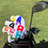 Golf Iron Covers - Colorful Neoprene Head Covers Set for 4/10pcs Golf Iron