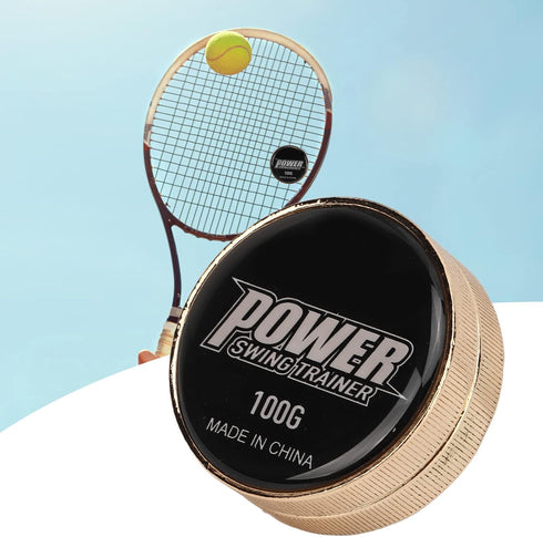 Tennis Racket Swing Weight Training Aid to Increase Hitting Force and Build Muscle Memory with 100g Weight