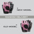 LIFECT Essential Breathable Workout Gloves, Weight Lifting Fingerless Gym Exercise Gloves with Curved Open Back
