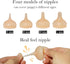 Silicone Puppy Feeding Bottles with Nipple and Syringes - Perfect for All Breeds