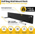 Wall Mounted Golf Bag Storage Rack, Organizer for Garage, Hangers/Holder/Hook, Golf Storage System & Accessories