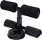 Sit Up Exercise Equipment for Home Workouts, Sit Up Bar with Foot Holder, Ab Crunch Machine, Black