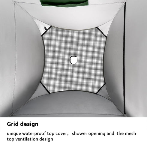83inches 48inches 48inches, 1 8 1 1 ROPODA Pop Up Tent x x Upgrade Privacy Tent, Porta-Potty Tent Includes Removable