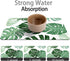 Super Absorbent Dog Food Mats for Floors, Non-Slip Eco-Friendly Boho Feeding Mat for Food and Water