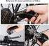 Multi-Function Bike Repair Tool Kits - 16-in-1 with Bicycle Saddle Bag, Mini Pump 120 PSI & Puncture Kit