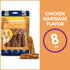 Pet Factory CareChewz Collagen Mini Rovers Dog Chew Treats, Chicken Flavor, 8 oz