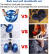 Water Filled Dumbbells Set - Adjustable Portable Travel Weights for Strength Training and Fitness Shaping