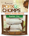 Pork Chomps Baked Pork Skin Dog Chews, 11 Inch Knots, 4 Count,