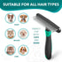 DOGI Deshedding Brush Comb - Undercoat Rake for Dogs & Cats, Double Row Stainless Steel Pins, Reduce Shedding