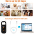 Tera FDX-B(ISO11784/85) Pet Microchip Reader with D-Ring RFID Portable Animal Chip ID Scanner with OLED Display Screen