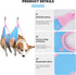 HOONHERY Hammock, Clipping/Trimming, (M/Load-Bearing:17.6-22) Dog Grooming Hanging Harness Holder for Nail Strap
