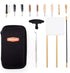 Raiseek Handgun Cleaning kit .357 Caliber Gun Cleaning Kit 9mm Pistol Cleaning Kit Bore Brush and Jag