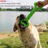 Durable 13 Inch Bone Shape Dog Chew Toys, Extra Large Tug Toy for Aggressive Chewers, Medium and Large Dogs