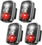 LED Safety Light, Clip On Strobe/Running Lights, Bike Tail Light with 5 Modes for Cycling, Hiking, Dogs, Kids